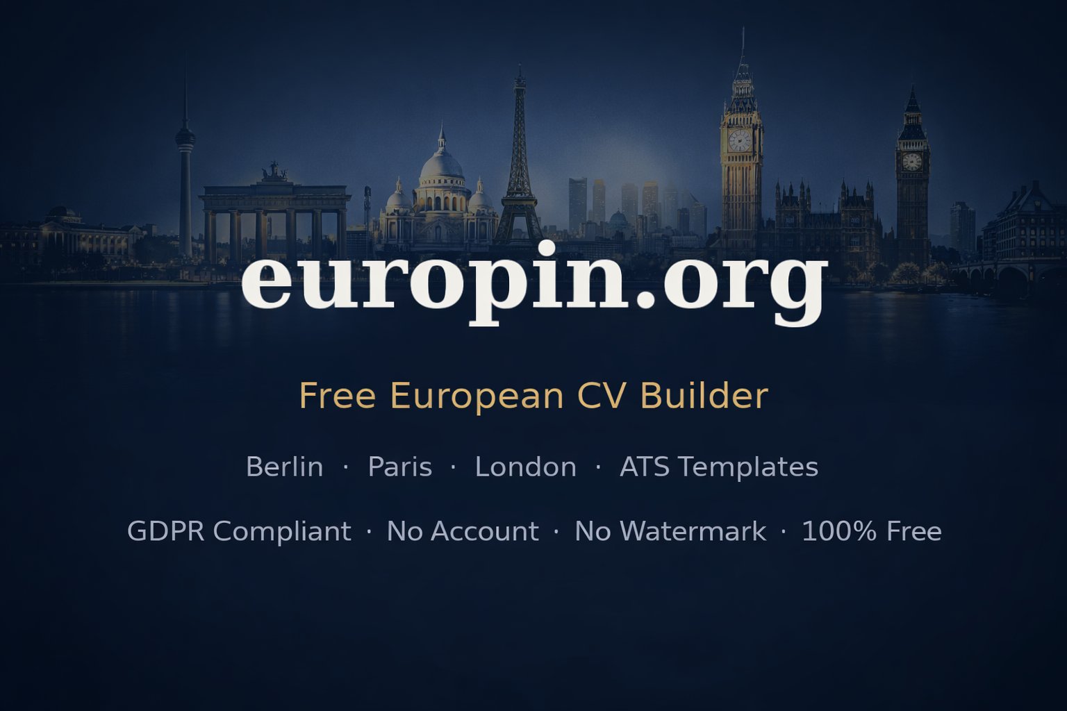 European CV & Resume Blog — Guides for Germany, France, UK & EU ...